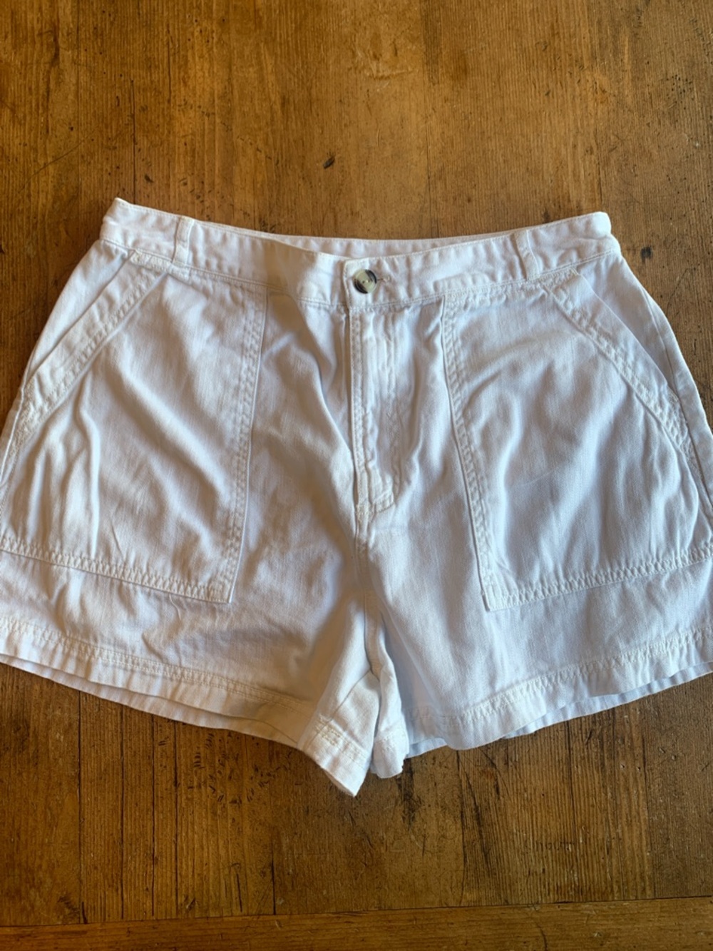 Universal Thread White Denim Cargo Shorts